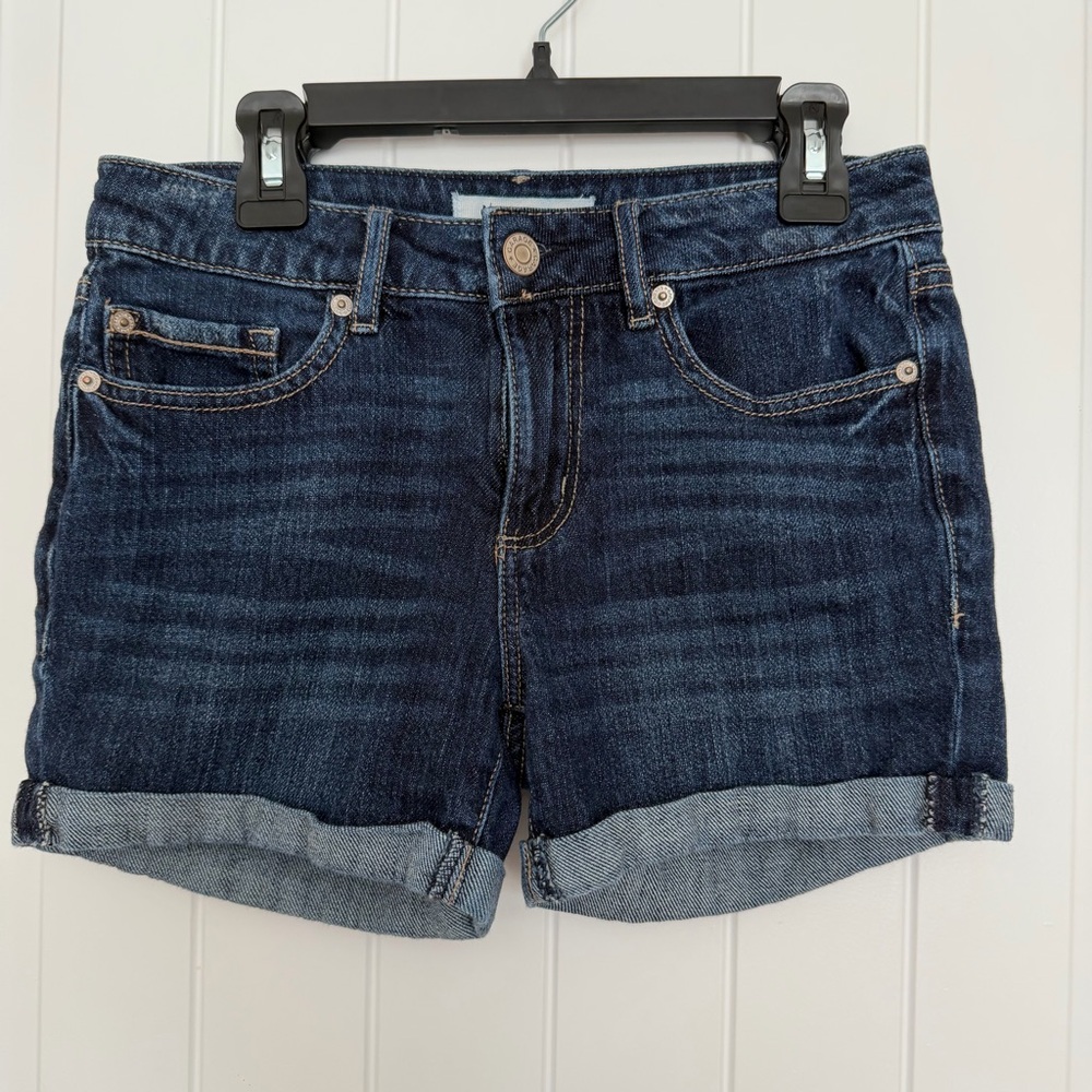 Garage Favorite Shorts Denim Women’s 00 Blue Jean Shorts Cuffed Stretch